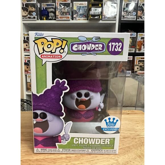 IN HAND EXCLUSIVE Chowder Funko Pop #1732 Animation Cartoon Network TV Show - Picture 1 of 6